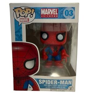 Marvel Bobblehead Spider-Man Pop! Vinyl Figure - Red and Blue